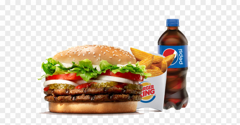 Burger King Whopper Hamburger Cheeseburger Big PNG