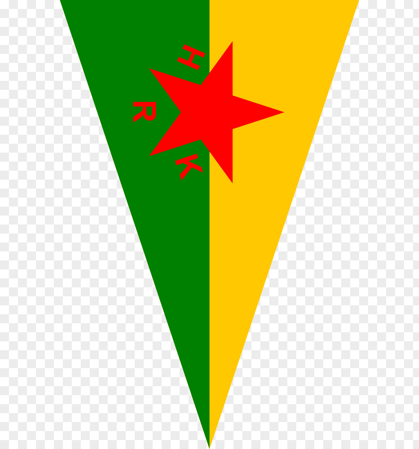Flag Kurdistan Workers' Party Democratic Federation Of Northern Syria Kurdish Region. Western Asia. PNG