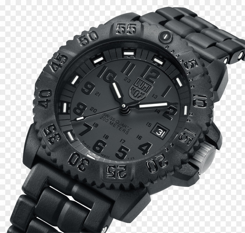 Navy Seal Luminox Colormark 3050 Series United States SEALs Watch Chronograph PNG