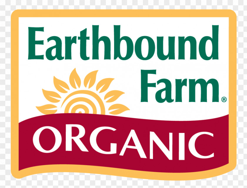 Organic Farming Logo Earthbound Farm Food PNG