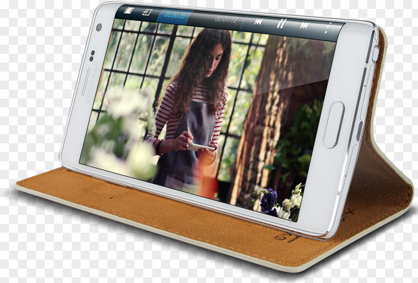 Samsung Galaxy Note Series Smartphone Edge VRS Design-Verus Turkiye Beige PNG