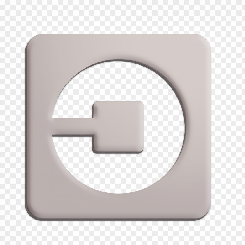 Uber Icon Social Logo Media PNG