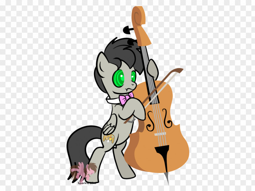 Violin Cello Horse Cat PNG