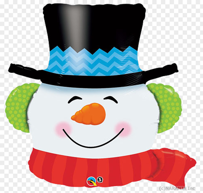 Balloon Mylar Santa Claus Christmas Day Snowman PNG