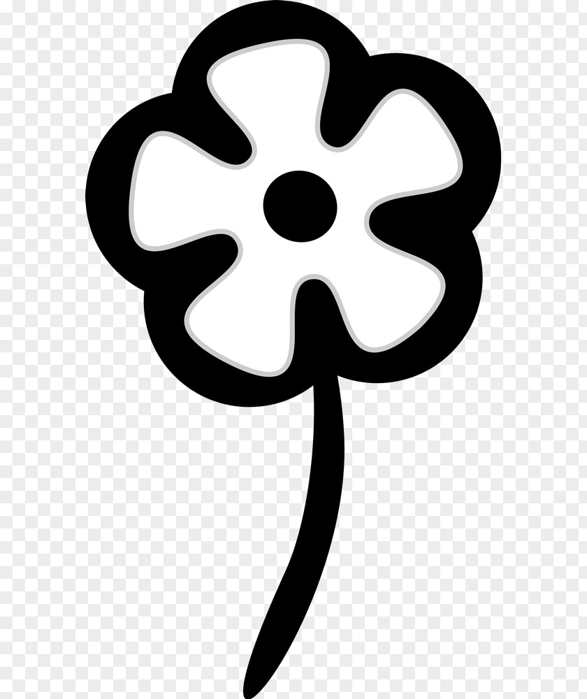 Hawaiian Flowers Cartoon Flower Black And White Drawing Clip Art PNG