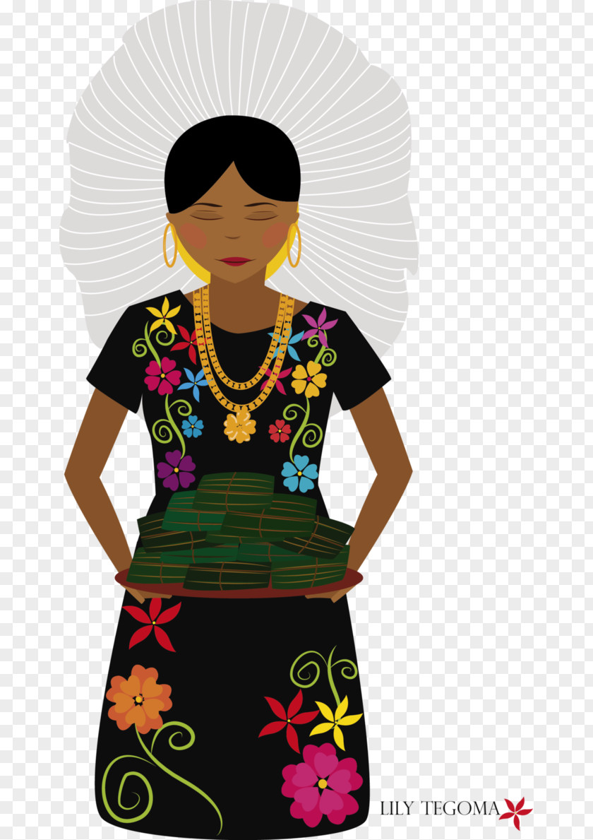 Mexican Dress Tehuana Cultural Diversity Respect Drawing PNG