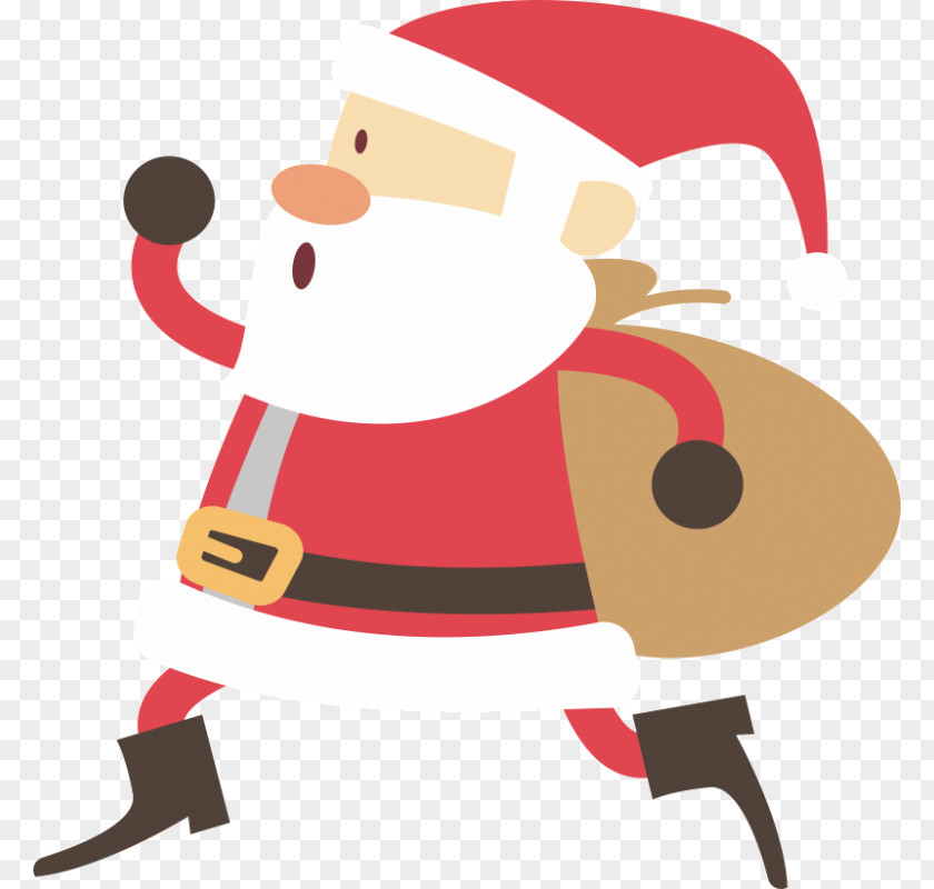 Santa Claus Christmas Ornament Reindeer Gift PNG