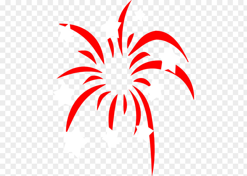 Vector Fireworks Clip Art PNG