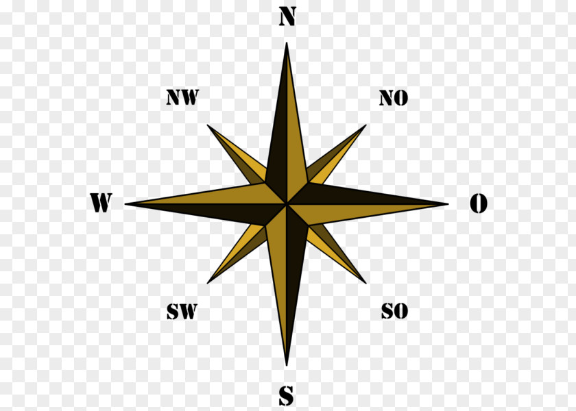 Wind Compass Rose Drawing Clip Art PNG