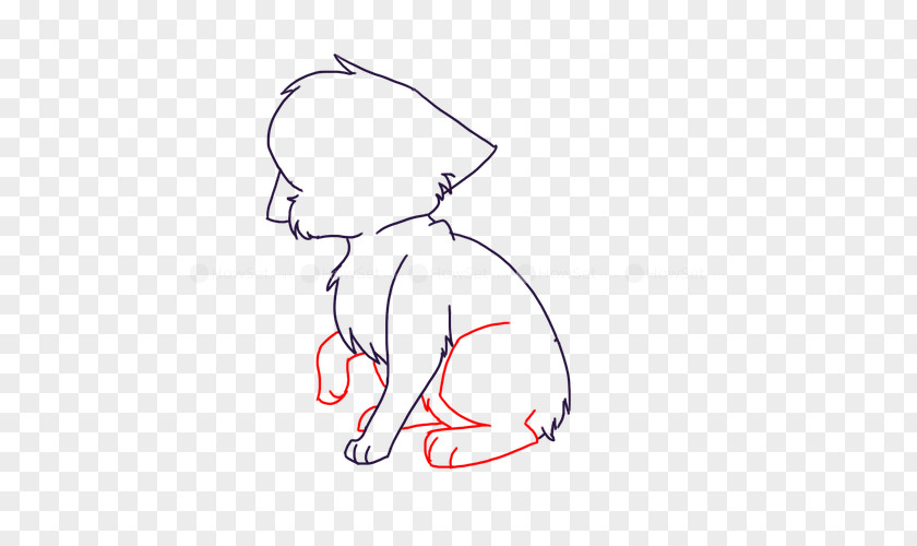Cat Drawing Line Art Clip PNG