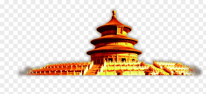 China Wind Century Ancient Altar Temple Of Heaven Summer Palace Forbidden City Tiananmen Square Great Wall PNG