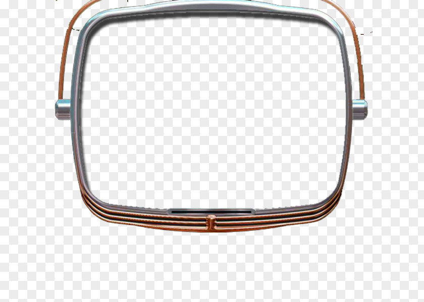 Exquisite TV Goggles Car Angle PNG