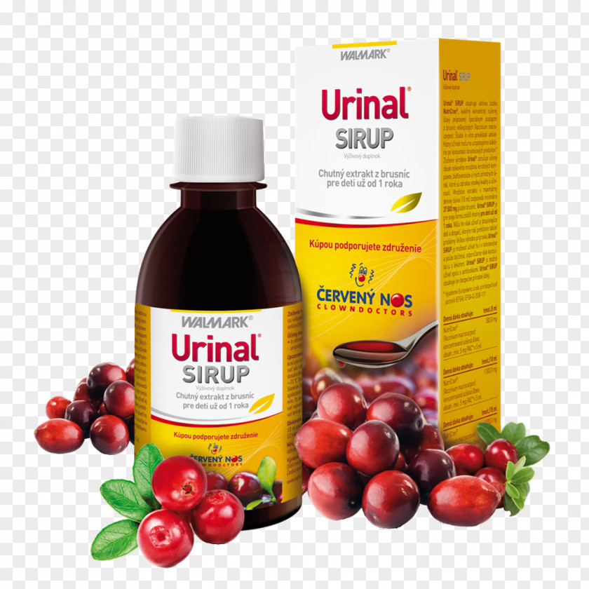 Sirup Cranberry Urine Dietary Supplement Liquid Močové Cesty PNG