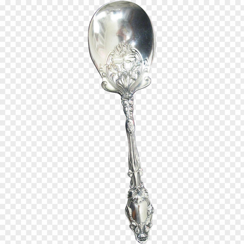 Spoon Cutlery Sterling Silver Gorham Manufacturing Company PNG