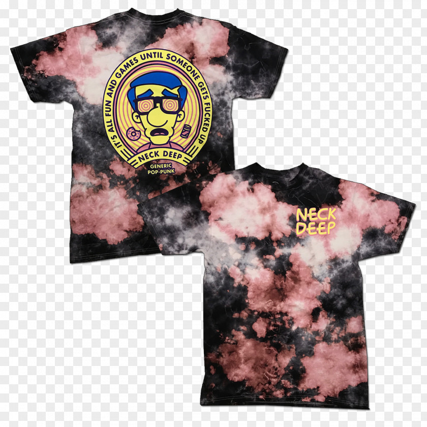 T-shirt Tie-dye Dyeing PNG