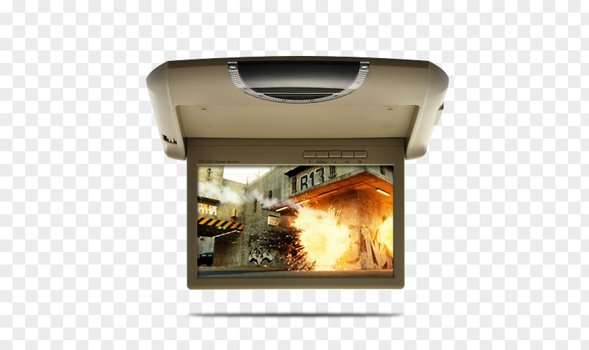 Chinese Roof Car DVD Player Electronics Driving Ceiling PNG