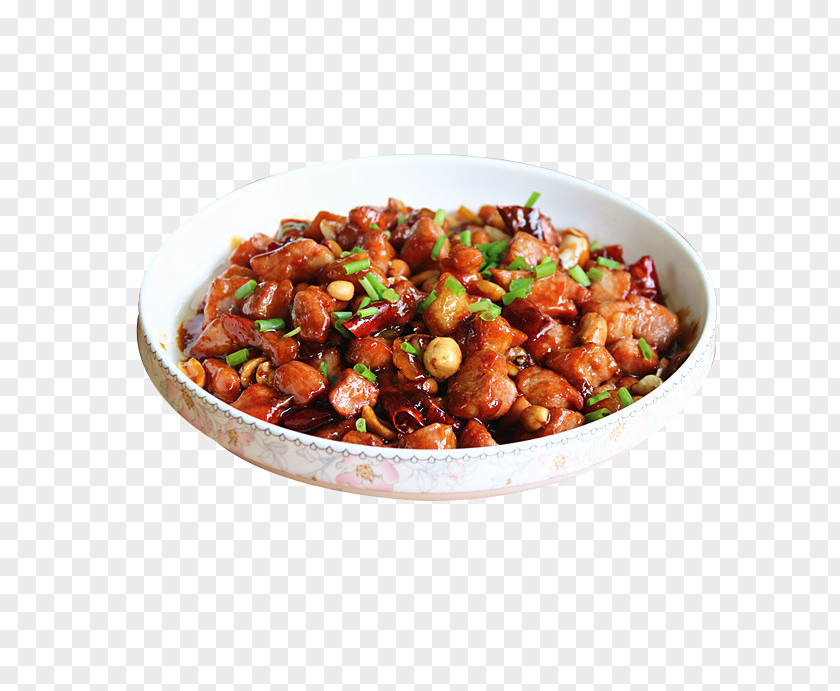 Spicy Chicken Picture Material Kung Pao Sichuan Cuisine Hot Meat PNG