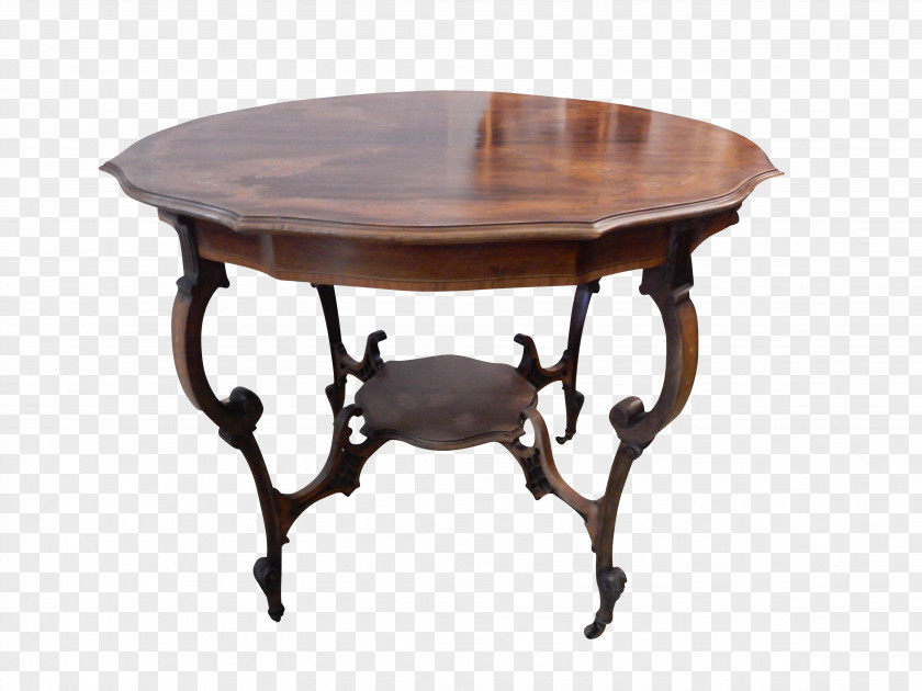 Table Marquetry Inlay Furniture Antique PNG