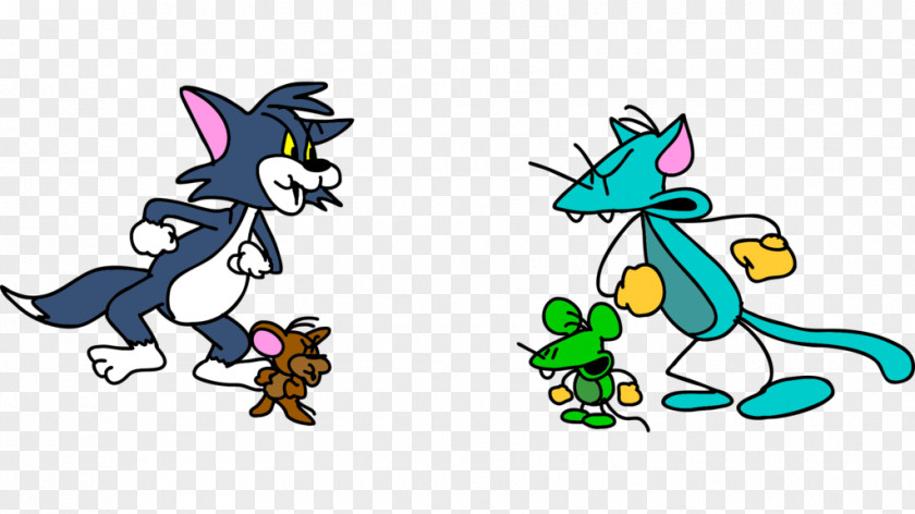 Tom And Jerry Work Of Art PNG