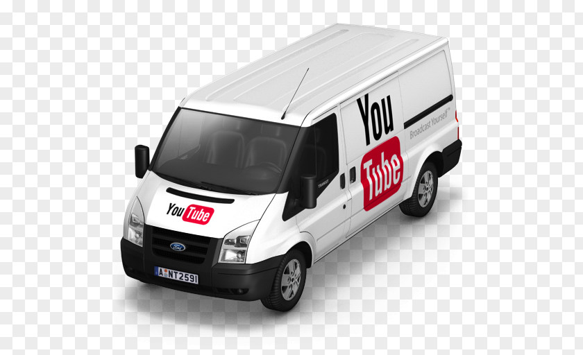 YouTube Van Front Commercial Vehicle Minivan Car PNG