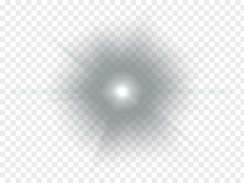 Black Simple Light Effect Element White Circle Pattern PNG