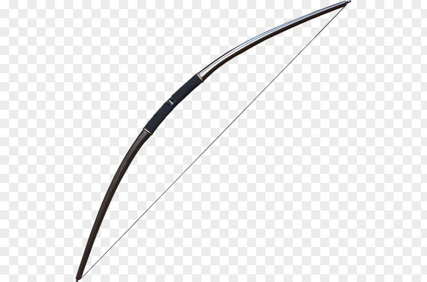 Line Longbow Ranged Weapon Angle PNG