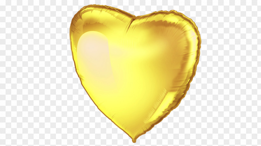 Planet Namek Gold Heart PNG