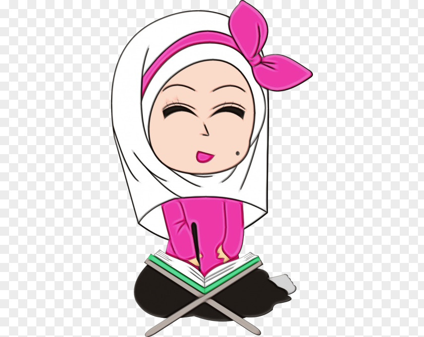 Quran Woman CorelDRAW Clip Art PNG