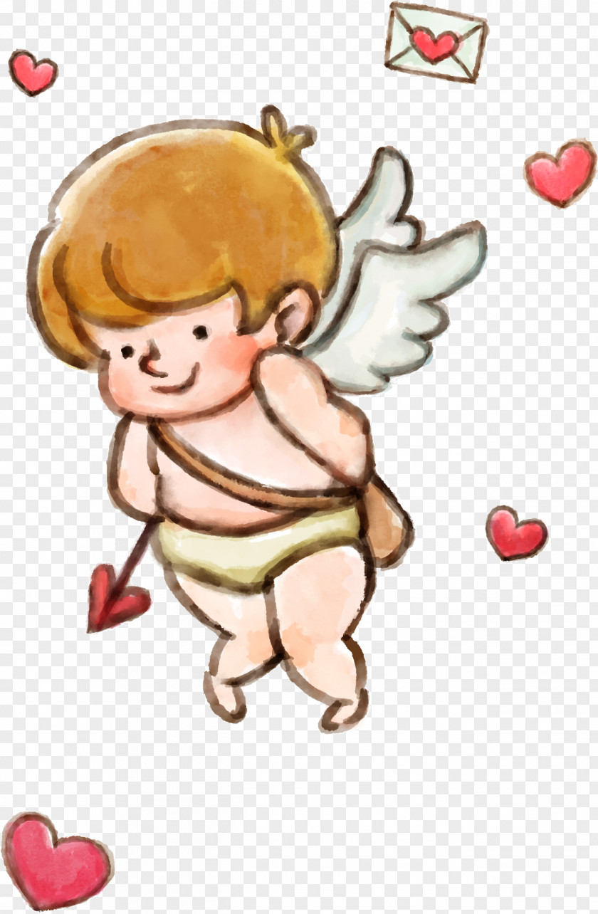 Valentines Day Love Little Angel Cupid PNG