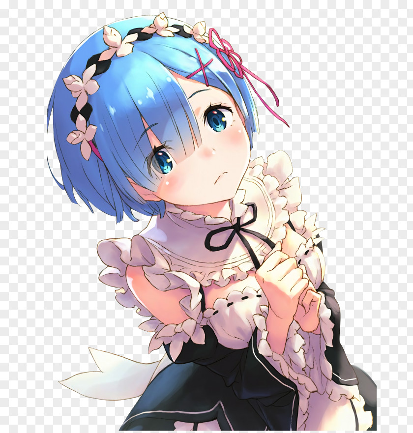 Re:Zero − Starting Life In Another World R.E.M. Drawing Fan Art Anime PNG in art Anime, clipart PNG