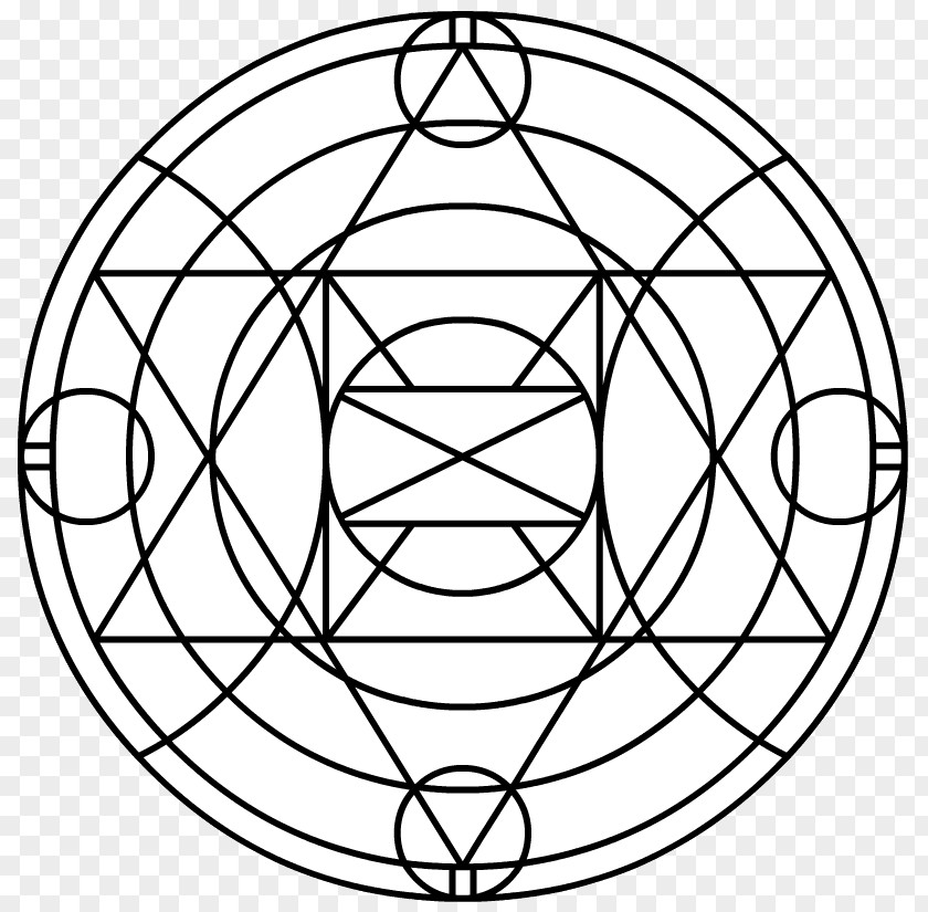 Alchemy Edward Elric Fullmetal Alchemist Nuclear Transmutation Circle PNG