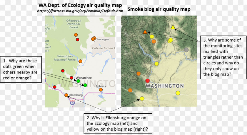 Ecological Information Washington Air Pollution Quality Index Indoor Haze PNG