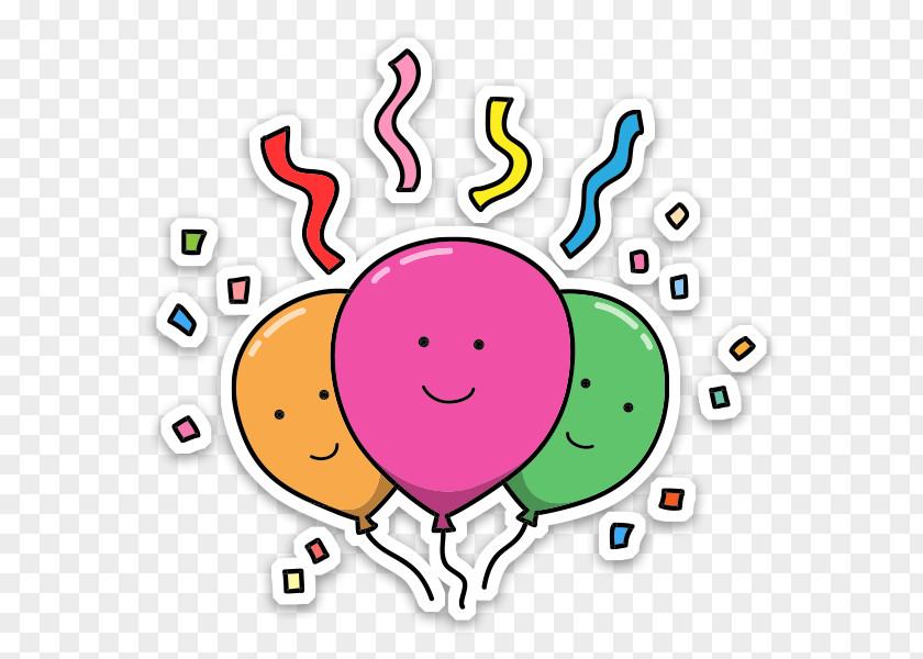 Party Birthday Balloon Clip Art PNG