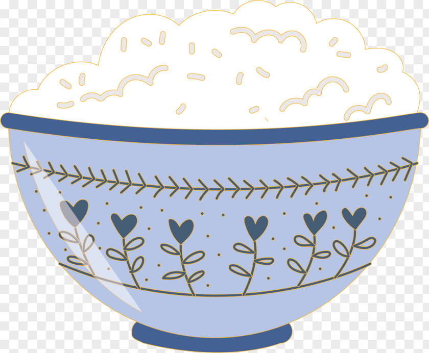 Rice Vector Material Cooked PNG