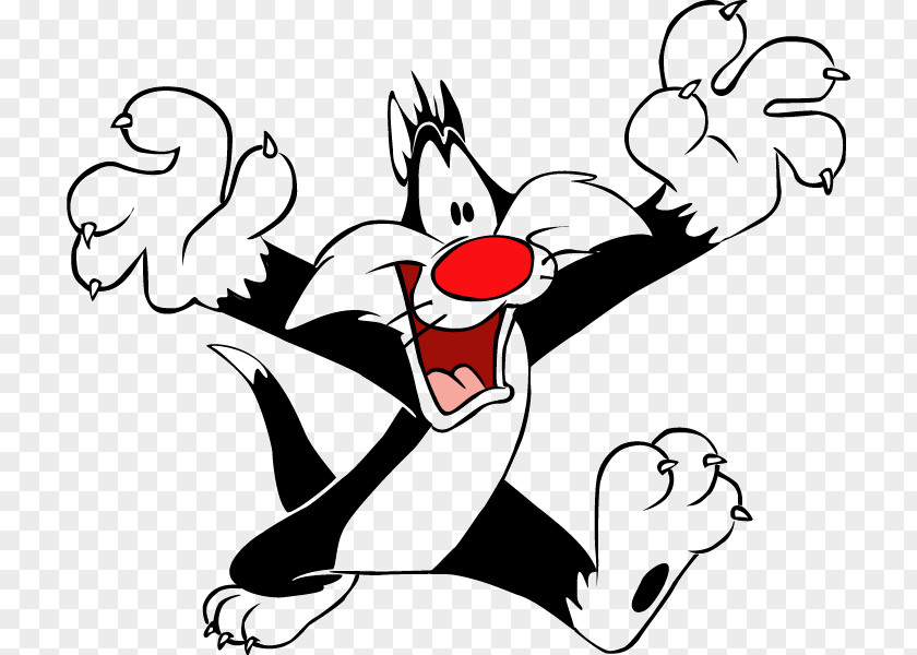 Sylvester Jr. Tweety Hippety Hopper Looney Tunes PNG