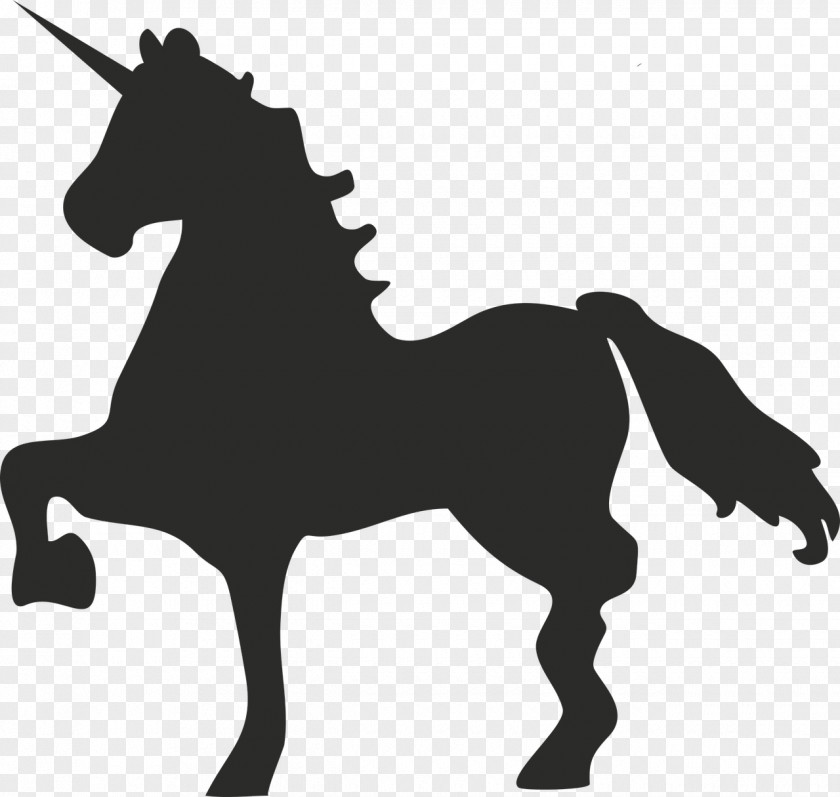 Unicorn The Black Clip Art PNG