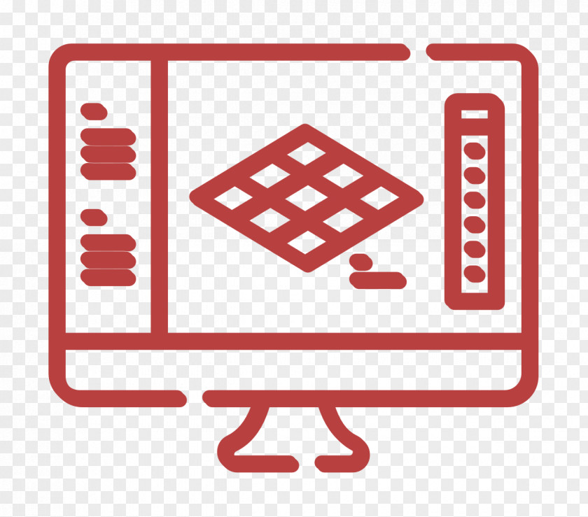 3d Icon 3D Printing Monitor PNG