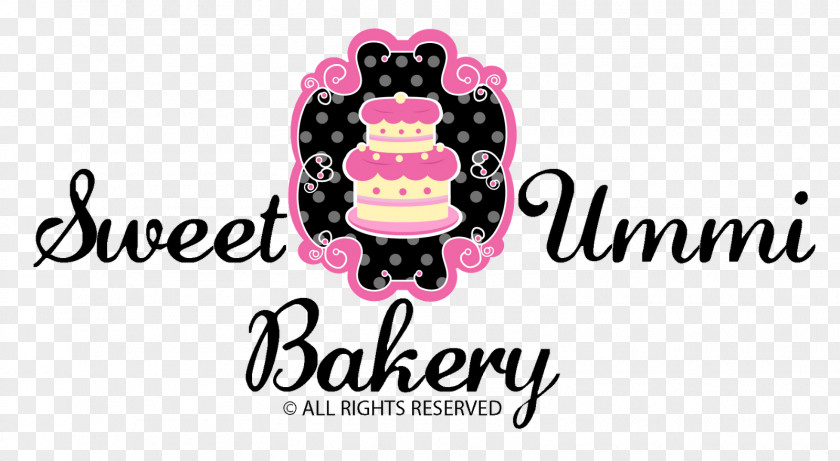 Bakery Shop Logo Brand Product Font Pink M PNG