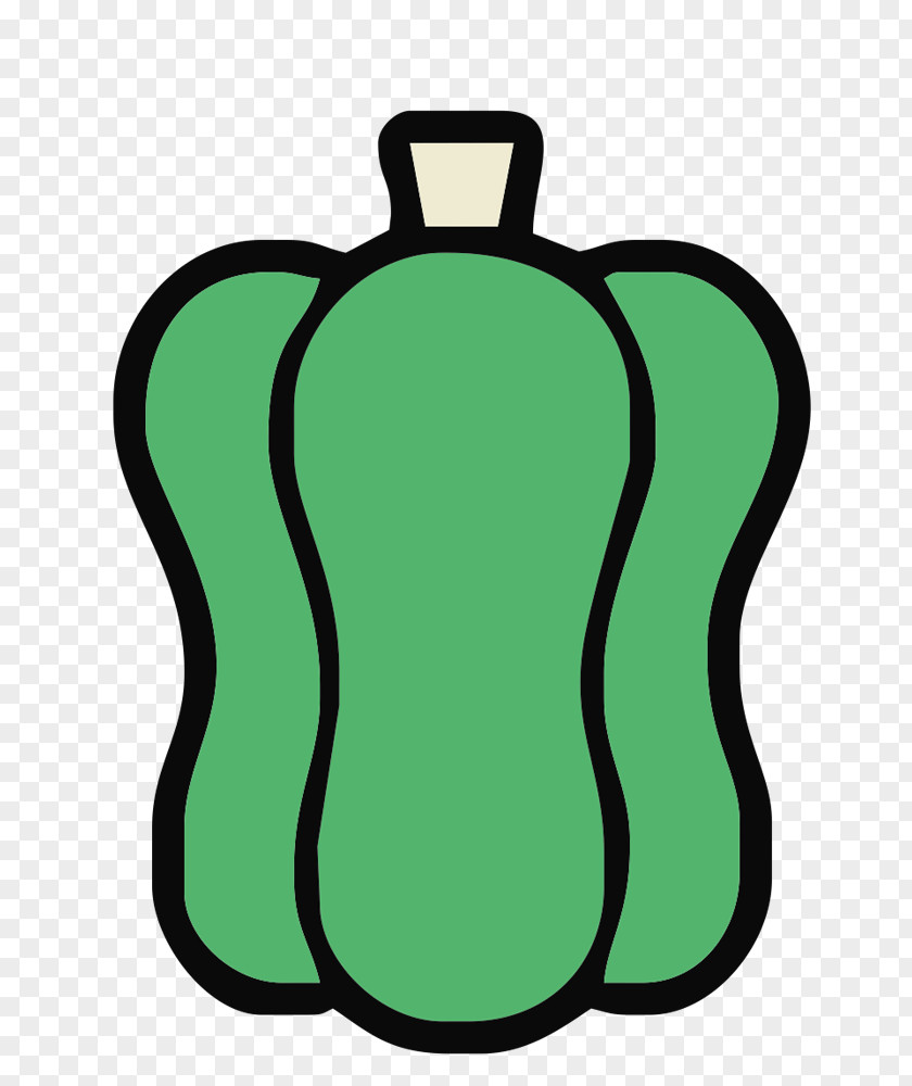 Cartoon Hand Painted Persimmon Pepper Bell Drawing Vegetable PNG