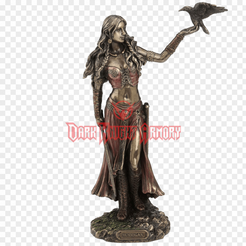 Goddess Morrigan The Morrígan Statue Wicca Celts PNG