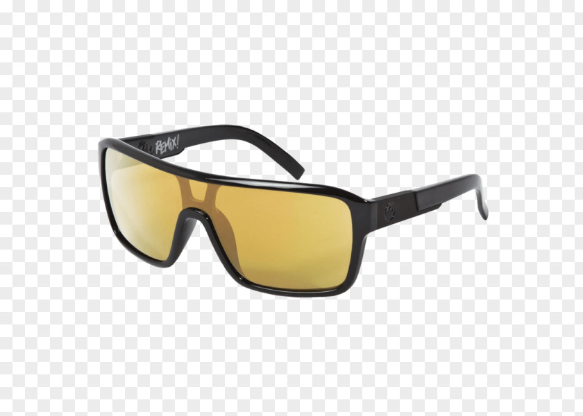 Sunglasses Aviator Fox Racing Polarized Light PNG