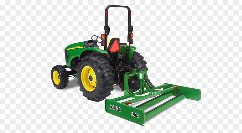 Landscape Box John Deere Tractor Grader Heavy Machinery Agriculture PNG