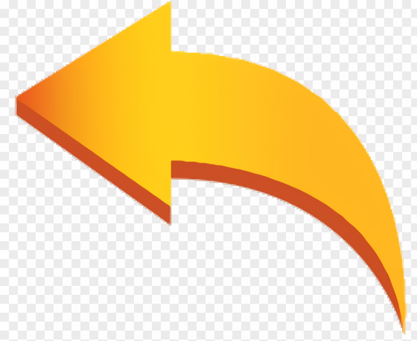 Yellow Triangle Arrow PNG