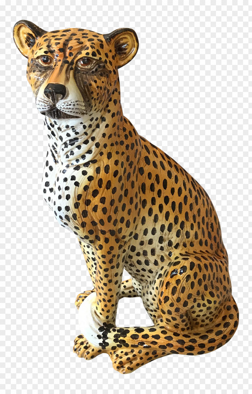 Cheetah Leopard Jaguar Whiskers Terracotta PNG