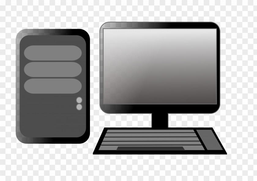 Computer Desktop Pc Laptop Computers Personal Clip Art PNG