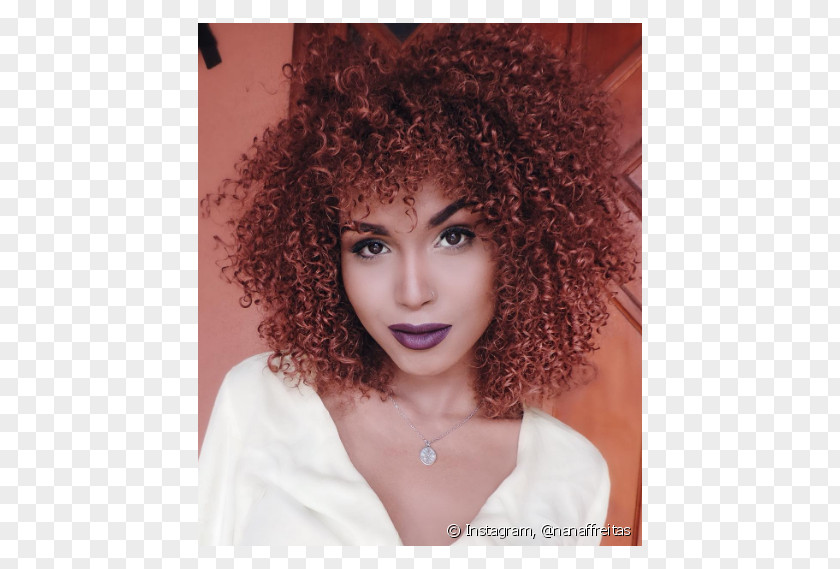Hair Afro Red Human Color PNG