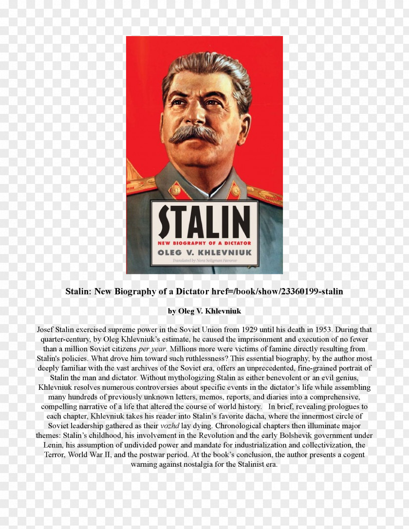 Stalin Joseph Stalin: New Biography Of A Dictator Paradoxes Power, 1878-1928 Soviet Union Russia PNG
