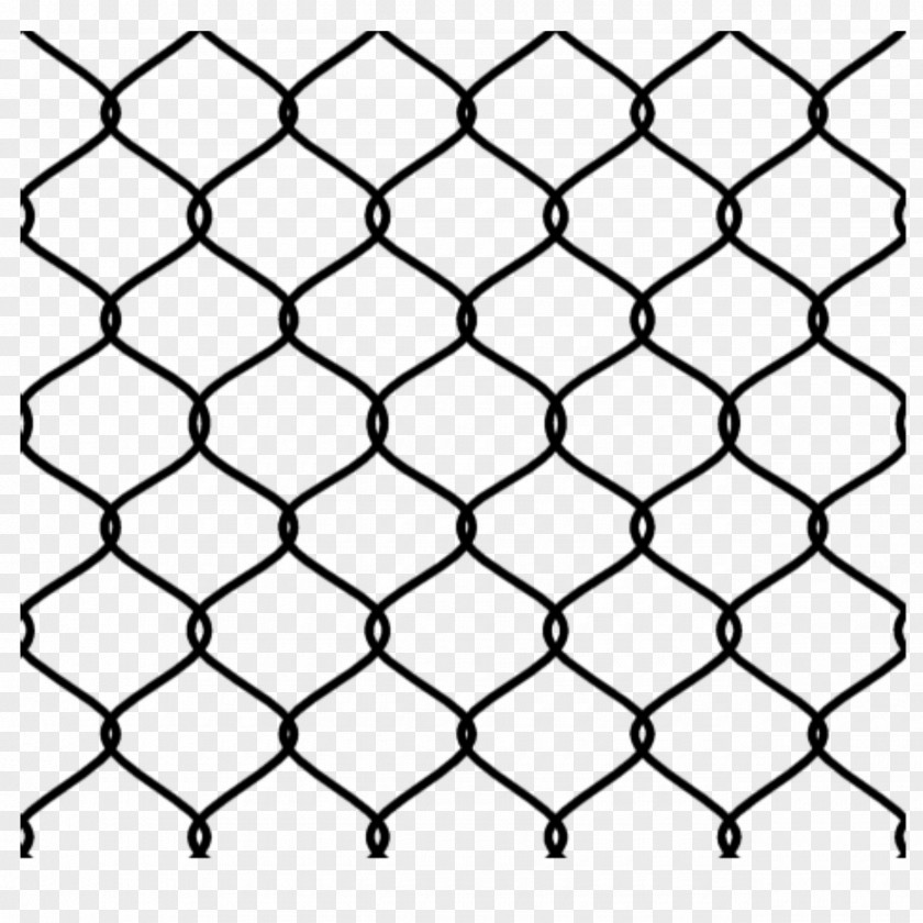 Wire Fence Chain-link Fencing Mesh Metal PNG