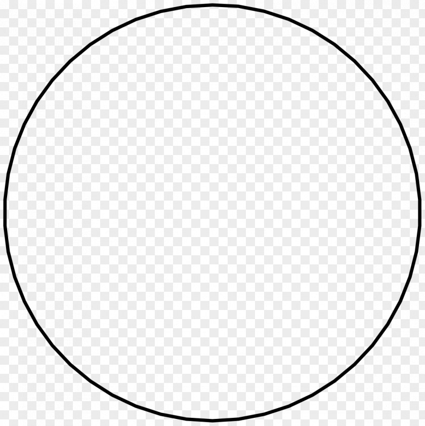 Circle Inscribed Figure Dodecagon Angle PNG