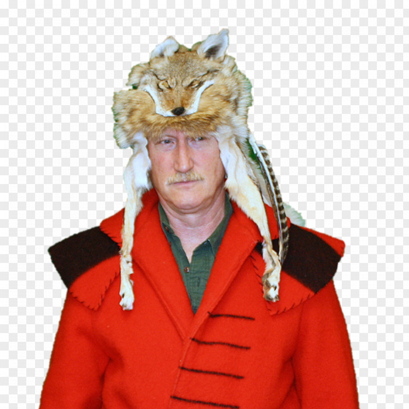 Deer Rosette Hat Red Fox Fur Clothing Mountain Man PNG